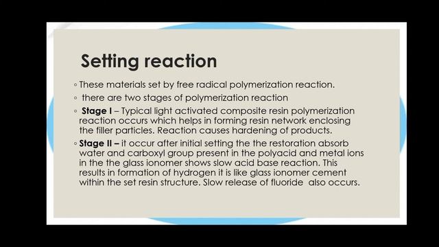 DENTAL CEMENTS PART-3 смотреть онлайн