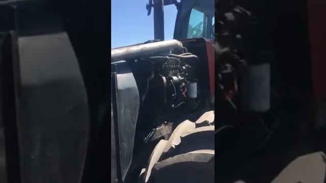 Запуск трактора Кейс 285,с механической топливной.0978360878