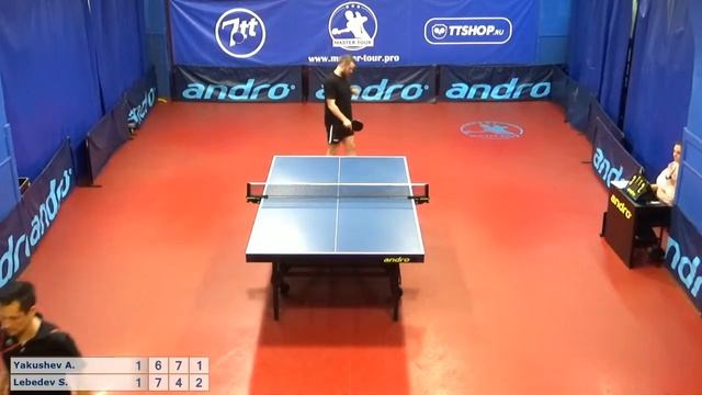 Настольный теннис матч 010519 15 Якушев Андрей Лебедев Сергей смотреть онлайн