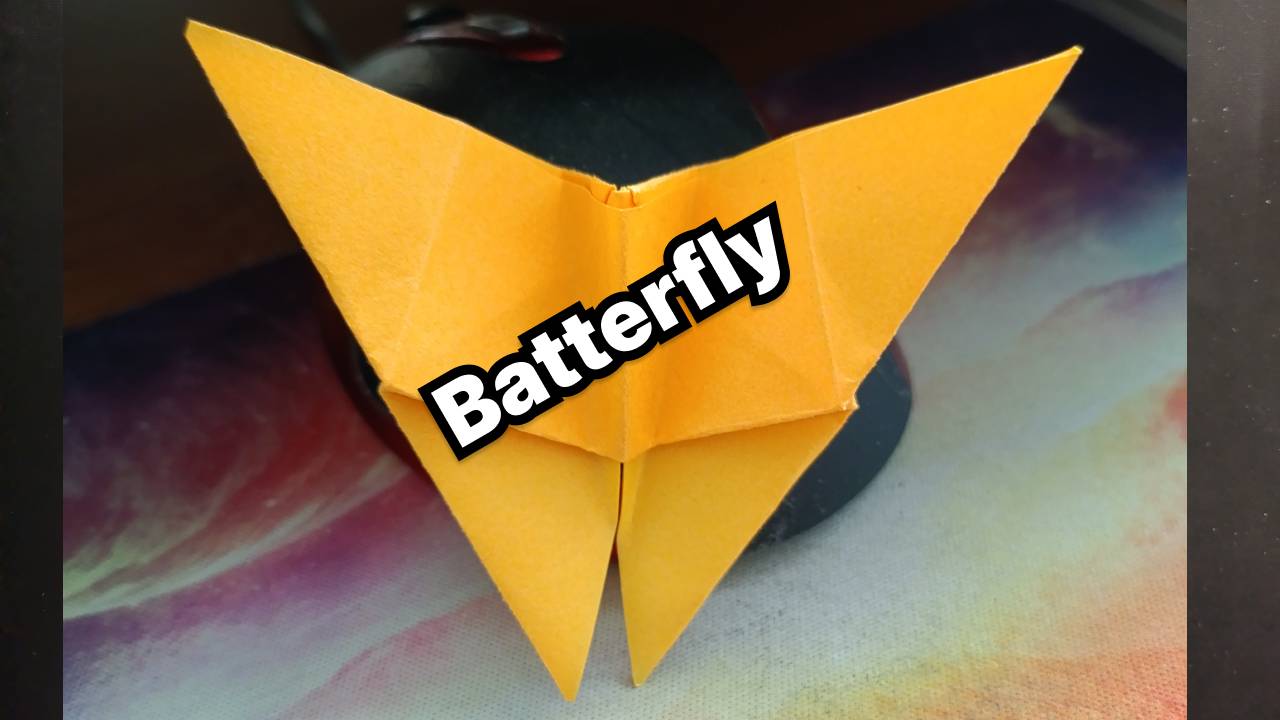 Origami Video: Batterfly
