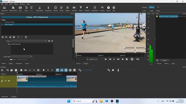Motion tracking in Shotcut - Auto tracking an object using Latest Motion Tracker filter 2023 смотреть онлайн