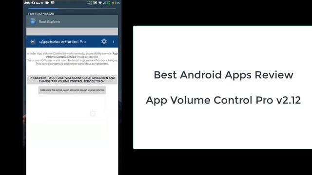 Best Android Apps Review, App Volume Control Pro 2.12 смотреть онлайн