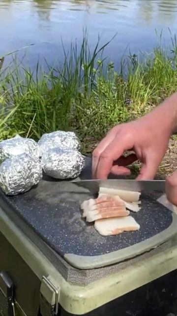 🔥OUTDOOR COOKING! CAMPFIRE COOKING! #tasty смотреть онлайн