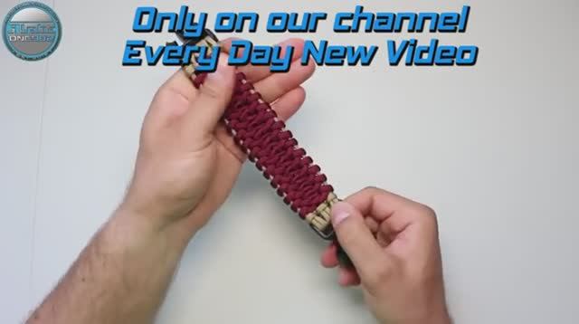 DIY Paracord Bracelet Counterforce World Of Paracord How To Make Paracord Bracelet Tutorial_270p_360
