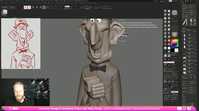Character Design & Conspiracy Theories - Matt Thorup "Redbeard" - Episode 17 смотреть онлайн