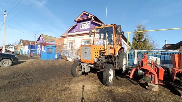 Заводим трактор т-30-69 после зимней спячки. смотреть онлайн
