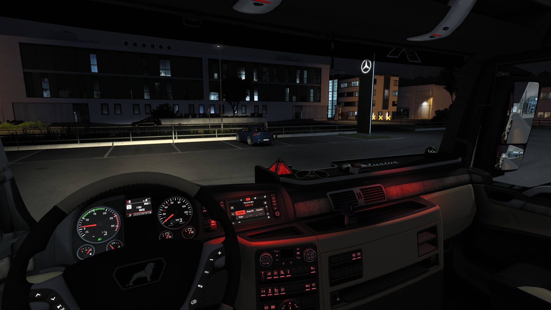 Euro Truck Simulator 2. MAN с мотором EVR. В работе смотреть онлайн