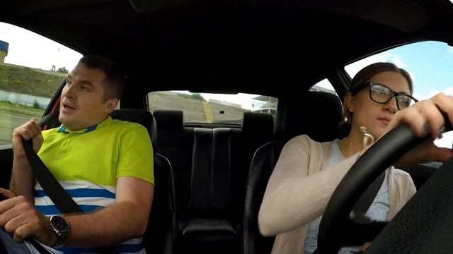 Drifter girl ROCKS, her driver instructor's SHOCKED! смотреть онлайн