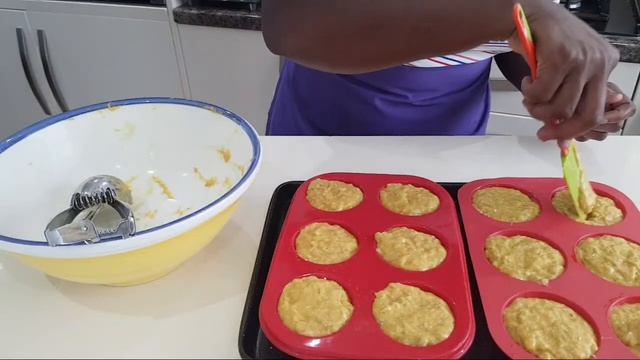 Ripe Plantain Cup Cakes (Ofam) for picnics and Parties смотреть онлайн