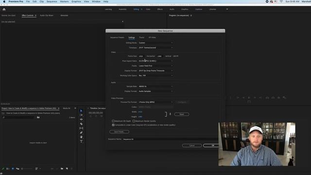 How To Make A Sequence Within Adobe Premiere Pro. Create And Modify. (2021 Edition)