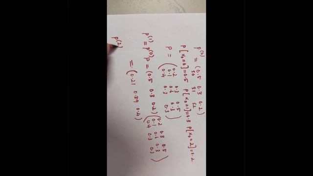 Random process and linear algebra Unit 3 Markov chain sum 3 смотреть онлайн