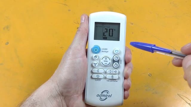 Como usar o controle Remoto do ar-condicionado Admiral смотреть онлайн