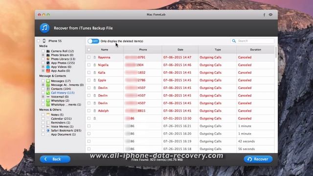 [FoneLab]: How to Recover Deleted Call History / Call Logs from iPhone 5S by FoneLab смотреть онлайн