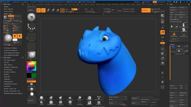 4. ZBrush For Maya Users - Surfacing Overview смотреть онлайн