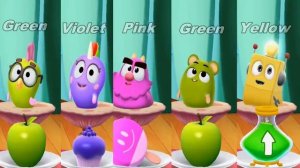 Learn Colors My Talking Tom  All 5 Pets Gus vs Dot vs Sugar vs Squeak vs Flip