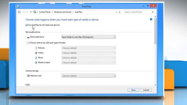 How to turn on and off AutoPlay notifications in Windows® 8.1 смотреть онлайн