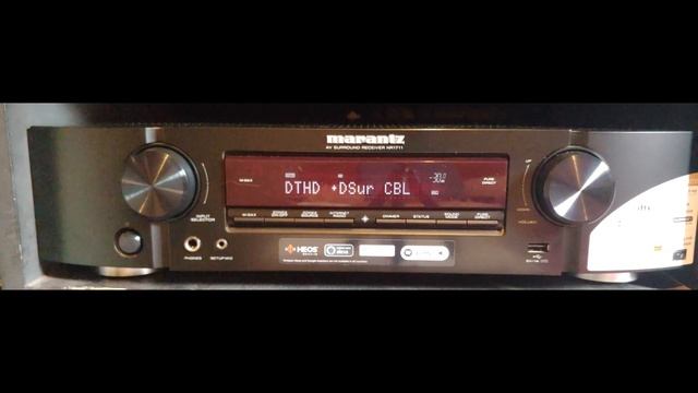 MARANTZ NR 1711 Formatos de Audio Compatibles смотреть онлайн