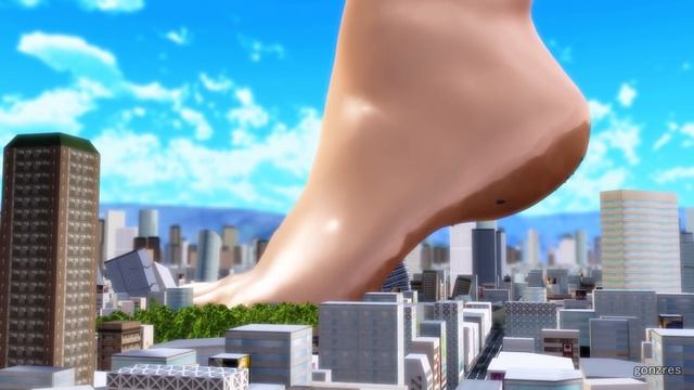 Гигант в городе,gonzres