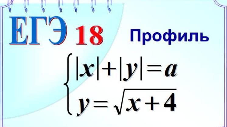 Система уравнений. Графический метод решения заданий с параметром смотреть онлайн