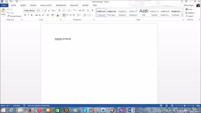KAKO PREBACITI TEKST SA WORD A U PDF FORMAT Video Tutorijal 2
