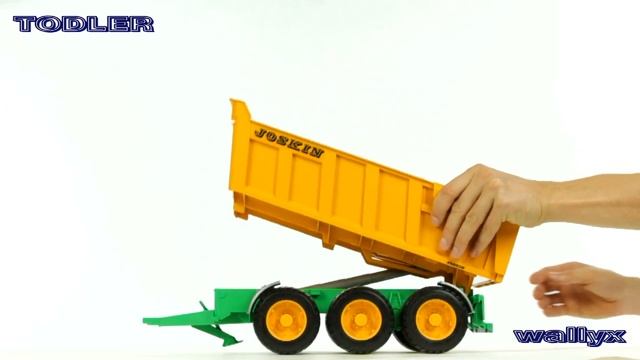 Bruder 02212 Przyczepa wywrotka Joskin смотреть онлайн