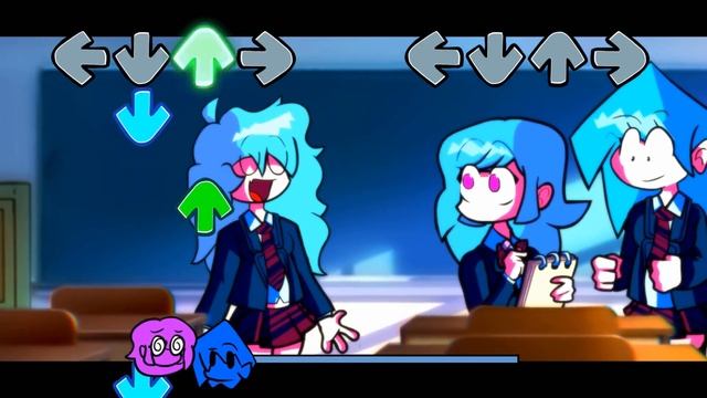 Безмолвная нота, когда наступает очередь противника, мод меняется — Friday Night Funkin' смотреть онлайн