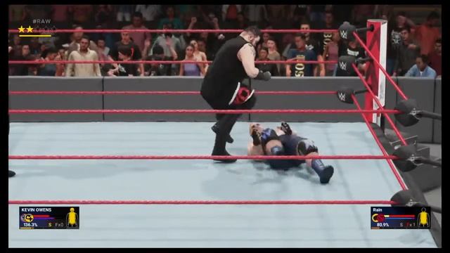 Kevin Owens Vs Rain - Universe Mode RAW смотреть онлайн