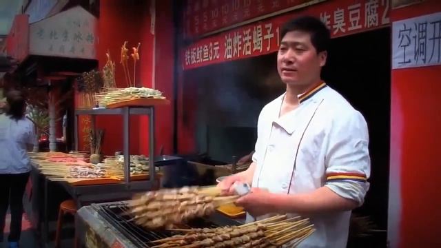 Экзотическая уличная еда Китая смотреть онлайн