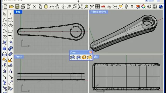 Solid Cage_Line Rhino 4.0 смотреть онлайн