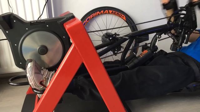 Tacx Flux handbike build смотреть онлайн
