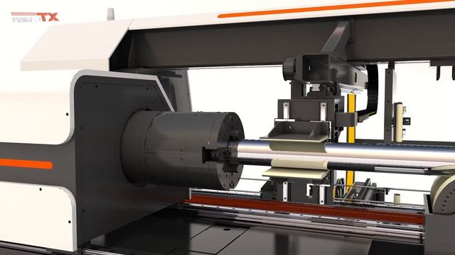 Tube automatic loading and unloading system fiber laser cutting machine T230 смотреть онлайн
