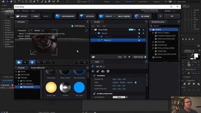 Creating a Psychedelic Eye Loop in Blender and After Effects смотреть онлайн