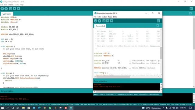 RFID & Relay Pada Wemos D1 смотреть онлайн