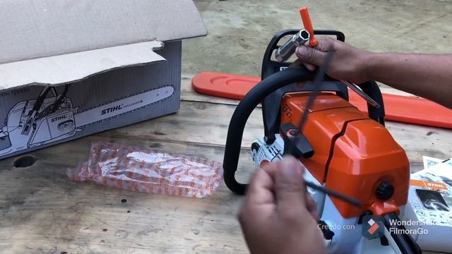 Prueba de Motosierra STIHL ms 382 NUEVA/características y accesorios que trae смотреть онлайн