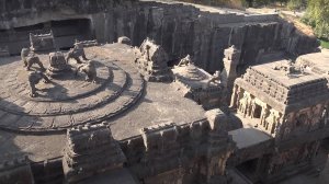 Пещеры Эллора, пещерные Храмы, штат Махараштра Индия