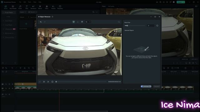 How To Blur And Remove Object Filmora 4K UHD With Ice Nima