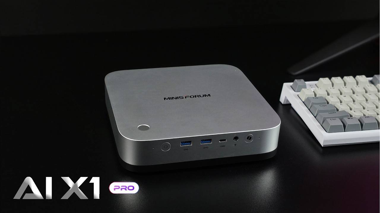 MinisForum Ai X1 Pro Hands On Review, Powerful Mini PC For Everything! смотреть онлайн