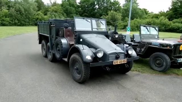 Krupp Protze 6×4 Truck Kfz 69/70 Wehrmacht - WW2 German Vehicle @ Leipheim 2022 смотреть онлайн
