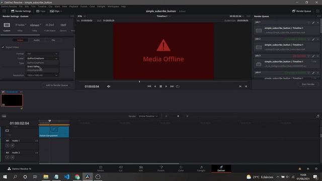 How to save an effect with transparent background in Davinci Resolve смотреть онлайн