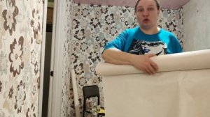 ПОКЛЕИЛА ОБОИ👏ПОВЕСИЛА ШТОРЫ 👍ПОСТАВИЛИ КРОВАТЬ, ШКАФ...