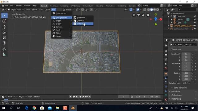 Blender GIS : How to create 3D Map using BlenderGIS (TUTORIAL) смотреть онлайн