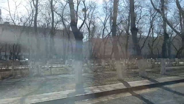 По Бульвару Мира от ост. Политех до Гоголя на автобусе 6-ого Апреля смотреть онлайн