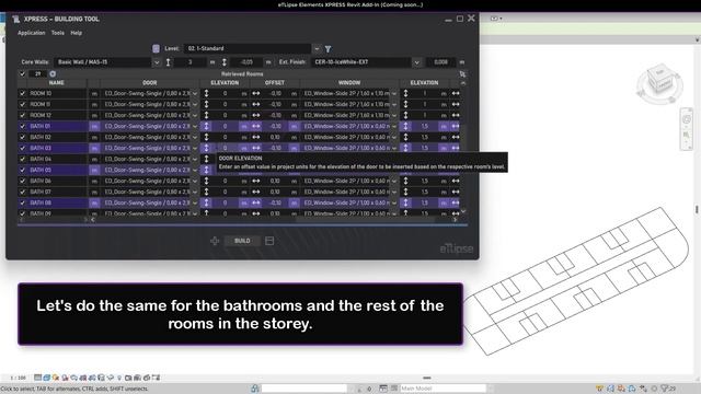 eTLipse Elements Xpress (Revit Add-In/Plug-In): Create Architecture out of lines – Teaser смотреть онлайн