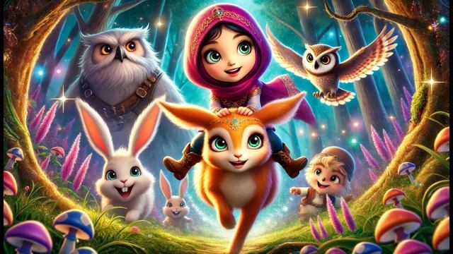 حكاية زينة وأصدقائها في الغابة السحرية | مغامرات سارة في المدينة القديمة - قصة مشوقة للأطفال والكبا смотреть онлайн