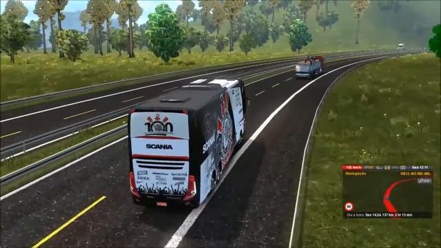 Euro Truck 2 - #SkinsClubes #02 - Sport Club Corinthians Paulista смотреть онлайн