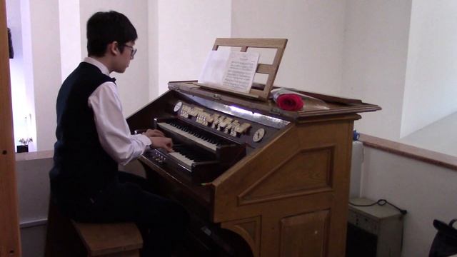 Pavel Primakov plays J.S.Bach, Chorale Praeludium, BWV 626. Concert Hall Verhniy Gorod. 05.04.2023.