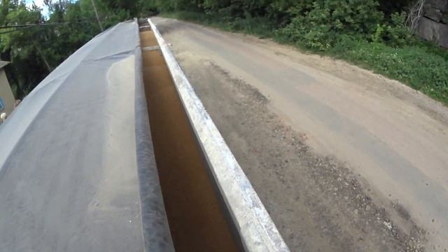 Батрачим с батей на зерновозе по Украине / 38т нетто. смотреть онлайн