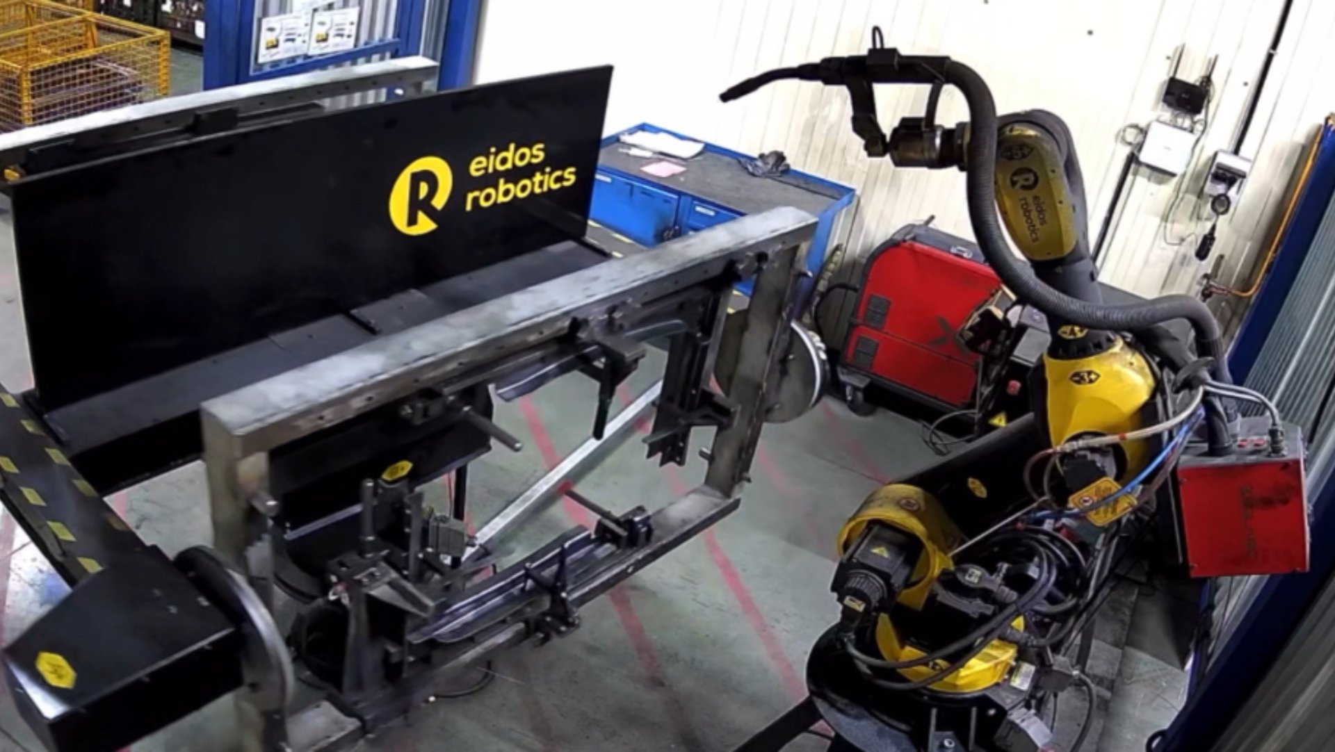 Робот A12-1450 и поворотный позиционер смотреть онлайн