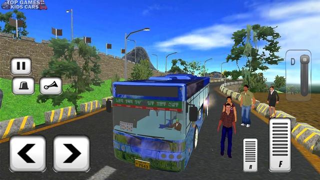 Uphill Mega Bus Offroad Drive Simulator - Android GamePlay смотреть онлайн