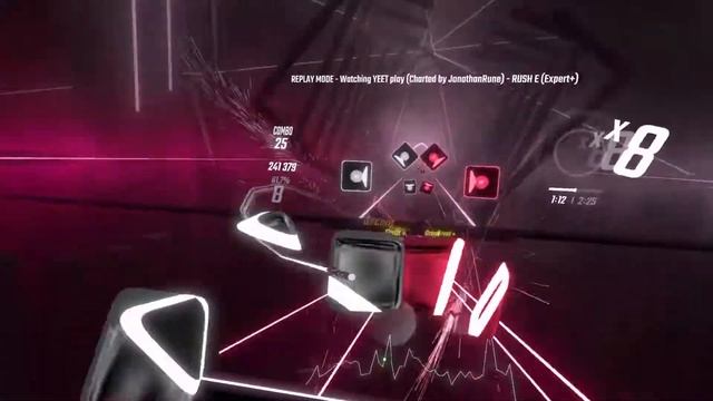 BEAT SABER - Rush E смотреть онлайн